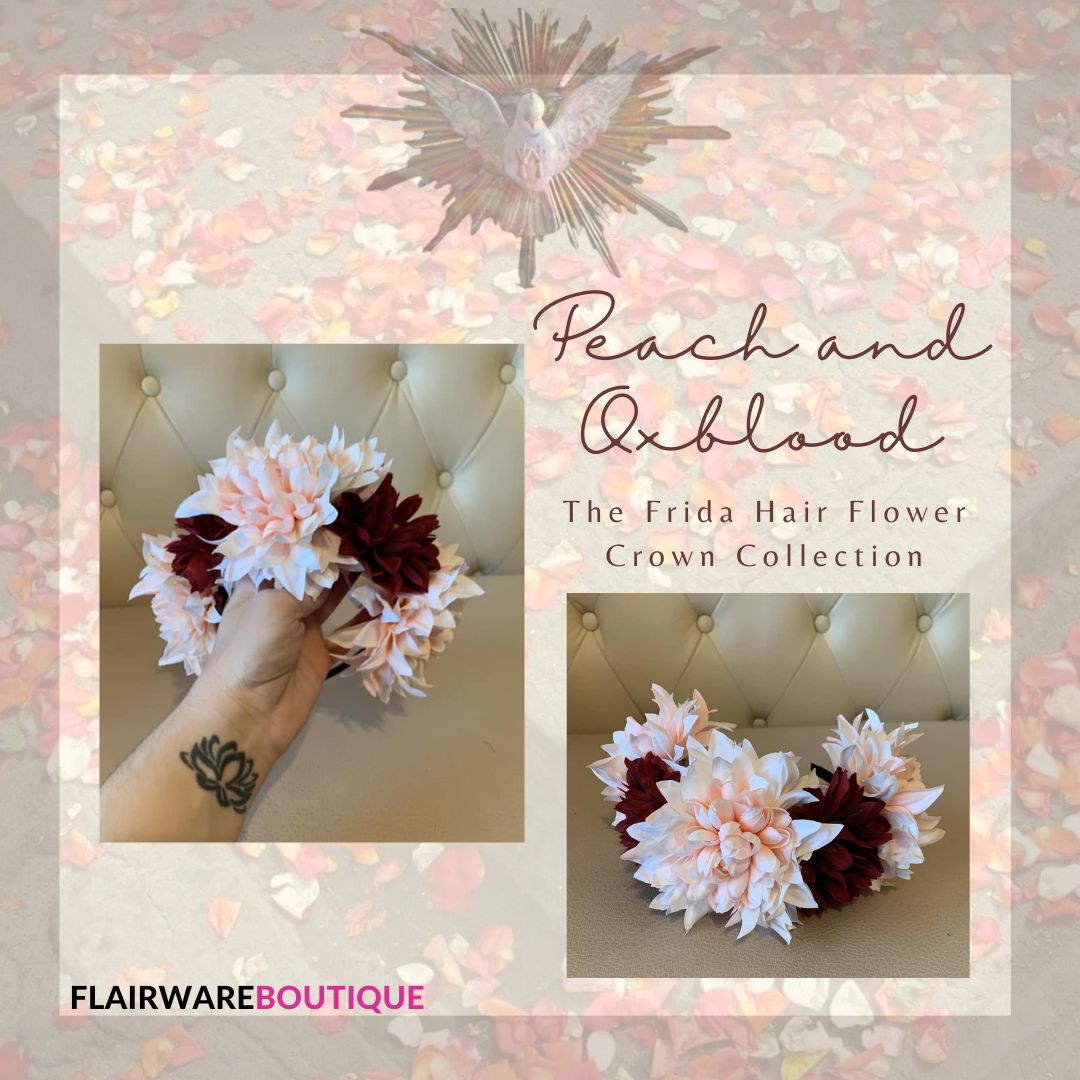 Frida Hair Flower Crown Collection - Flairware Boutique