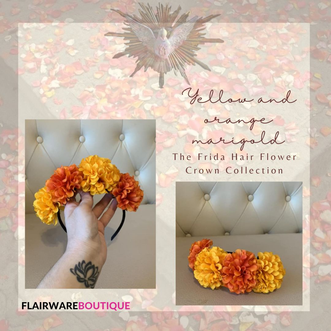 Frida Hair Flower Crown Collection - Flairware Boutique