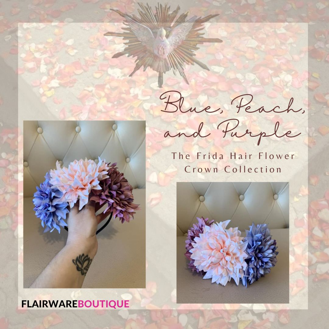 Frida Hair Flower Crown Collection - Flairware Boutique