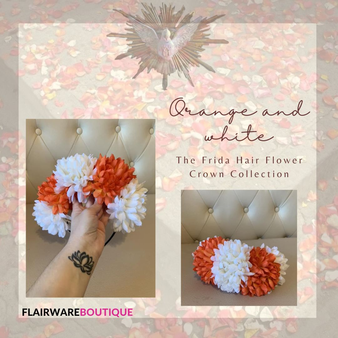 Frida Hair Flower Crown Collection - Flairware Boutique