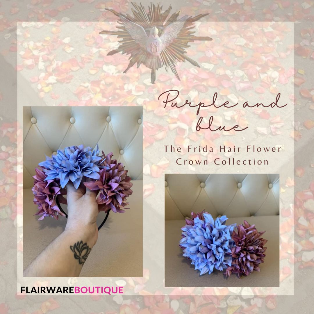 Frida Hair Flower Crown Collection - Flairware Boutique