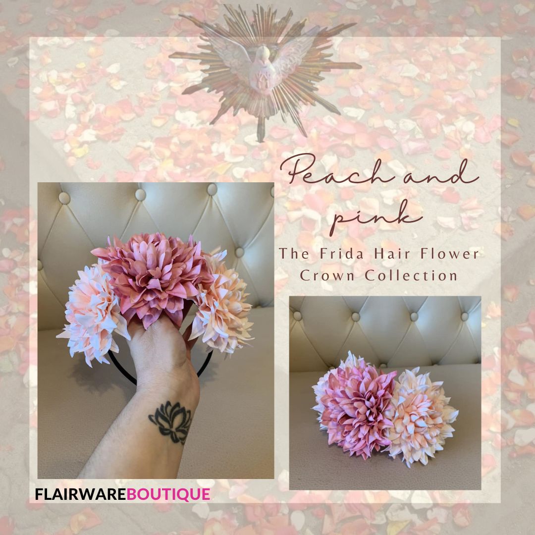 Frida Hair Flower Crown Collection - Flairware Boutique